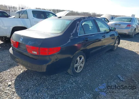 2005 Honda Accord 2.4 Ex from USA, damaged, VIN 1HGCM56835A065214